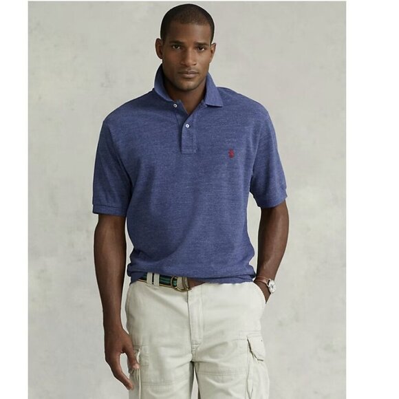 Polo Ralph Lauren Men's Iconic Mesh Polo Shirt - Picture 1 of 10
